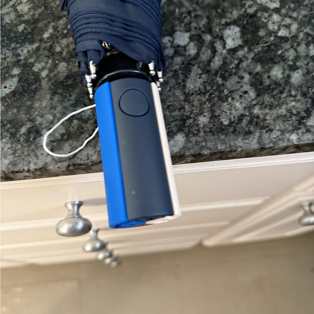Tory Burch navy umbrella